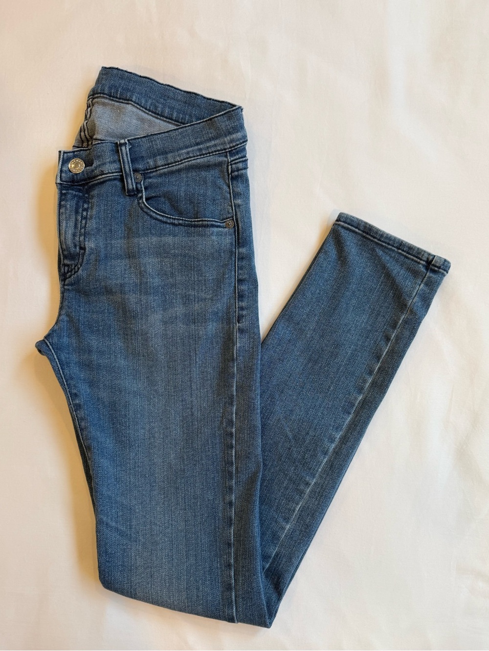 Armani Exchange Medium Blue Skinny Jeans